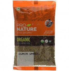 Pro Nature Organic Cumin Whole   Pack  250 grams